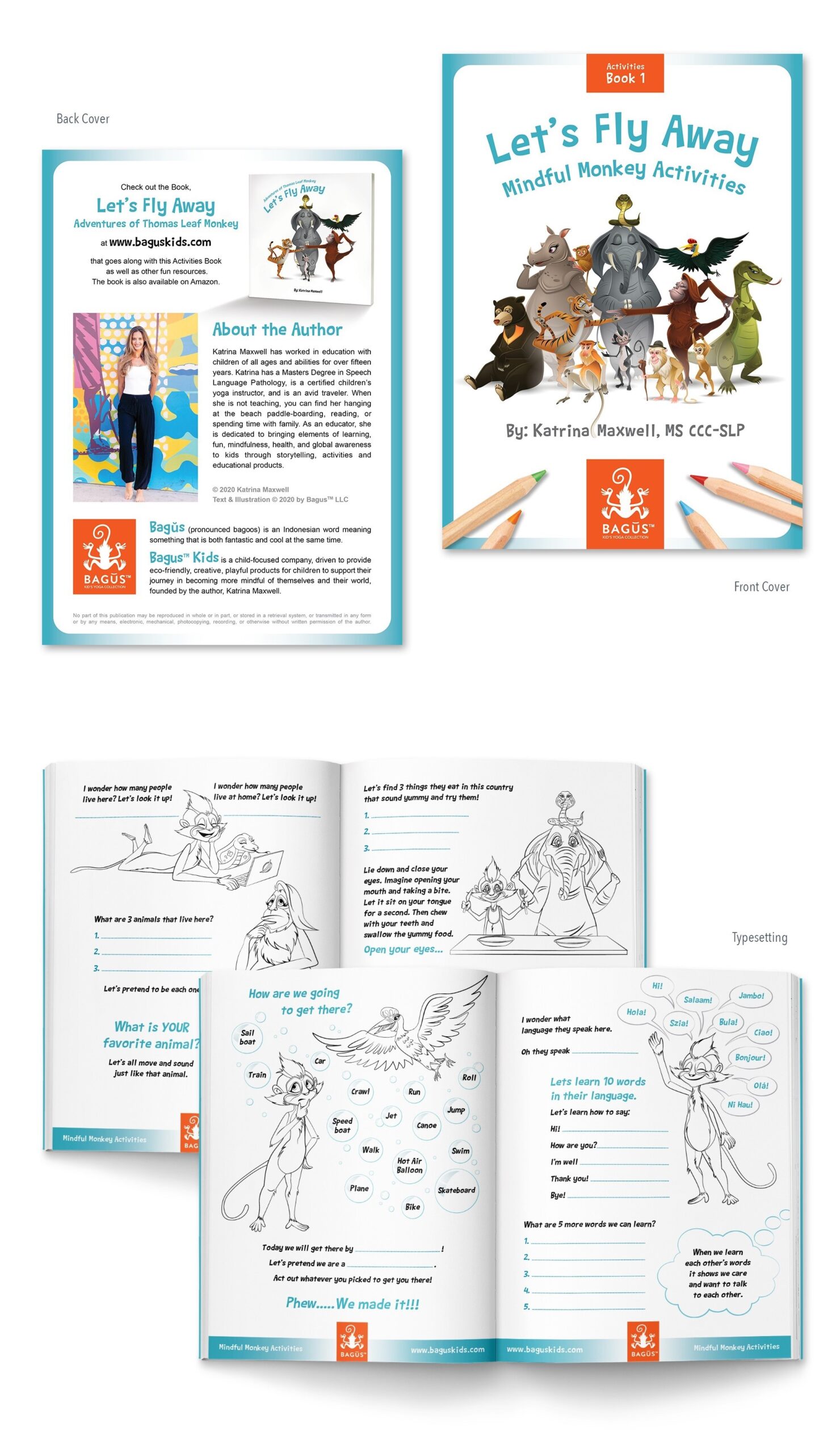 Book cover and interior formatting