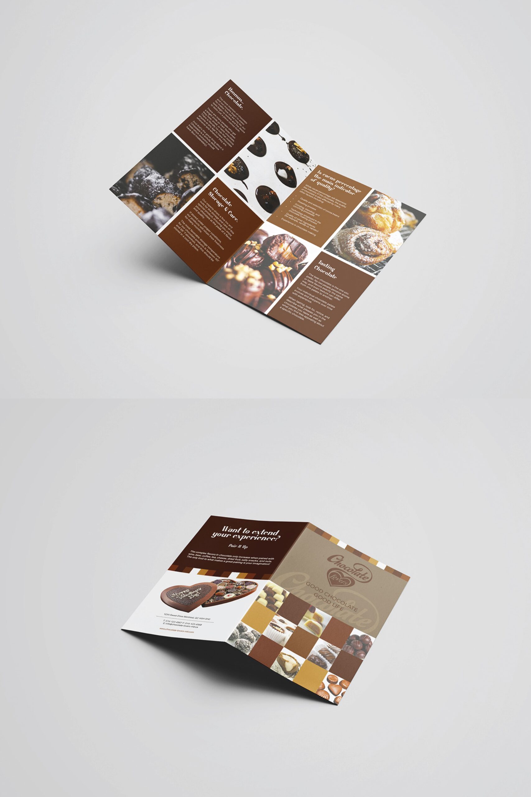 Chocolate+Lovers+Bi-Fold+Brochure