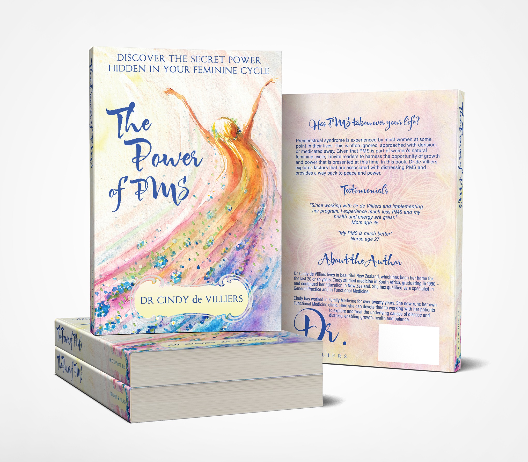 Elegant cover treatment for a feminine topic!1