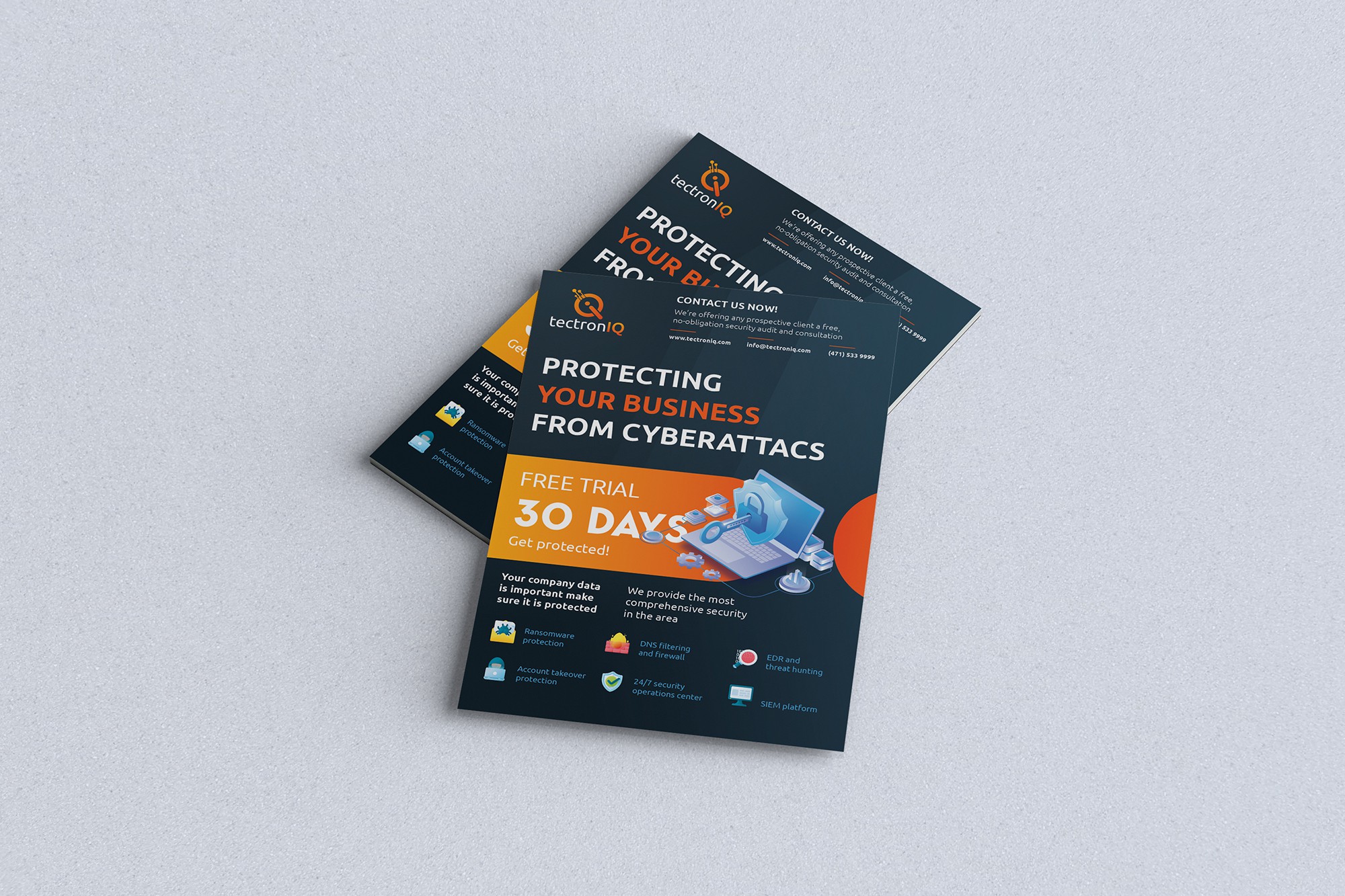 Flyer design for tectronIQ1