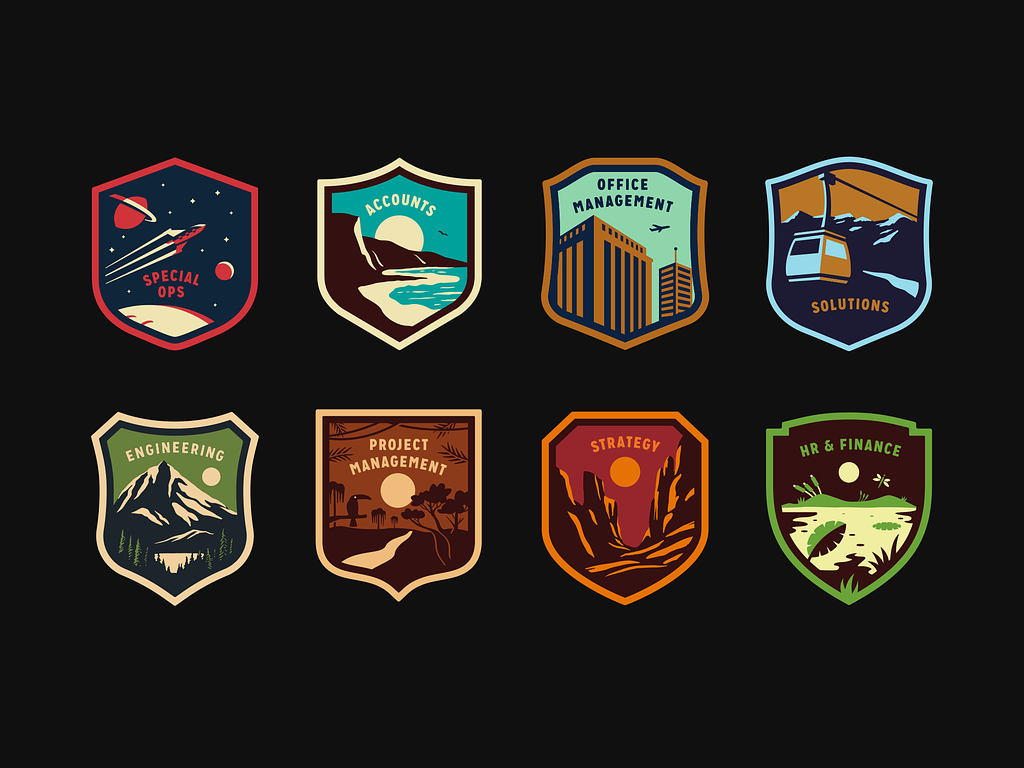 Maark Department Legacy Badges