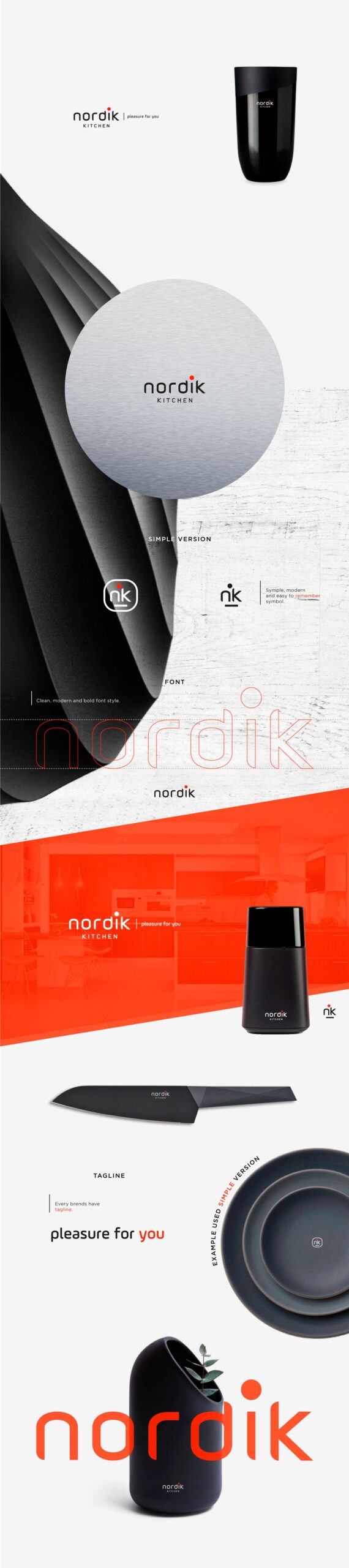 Nordik Kitchen Branding