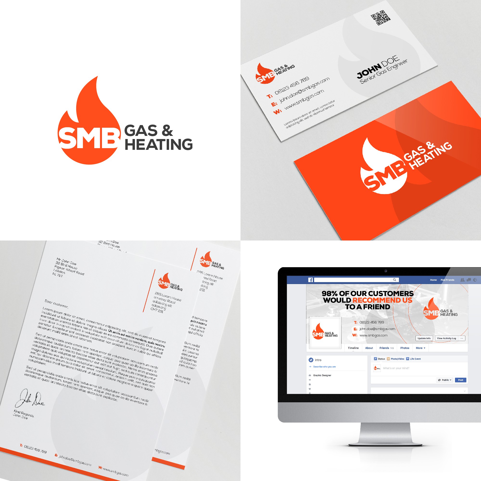 SMB Gas & Heating Branding
