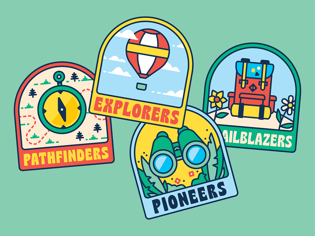 Scout Badges for the Kids