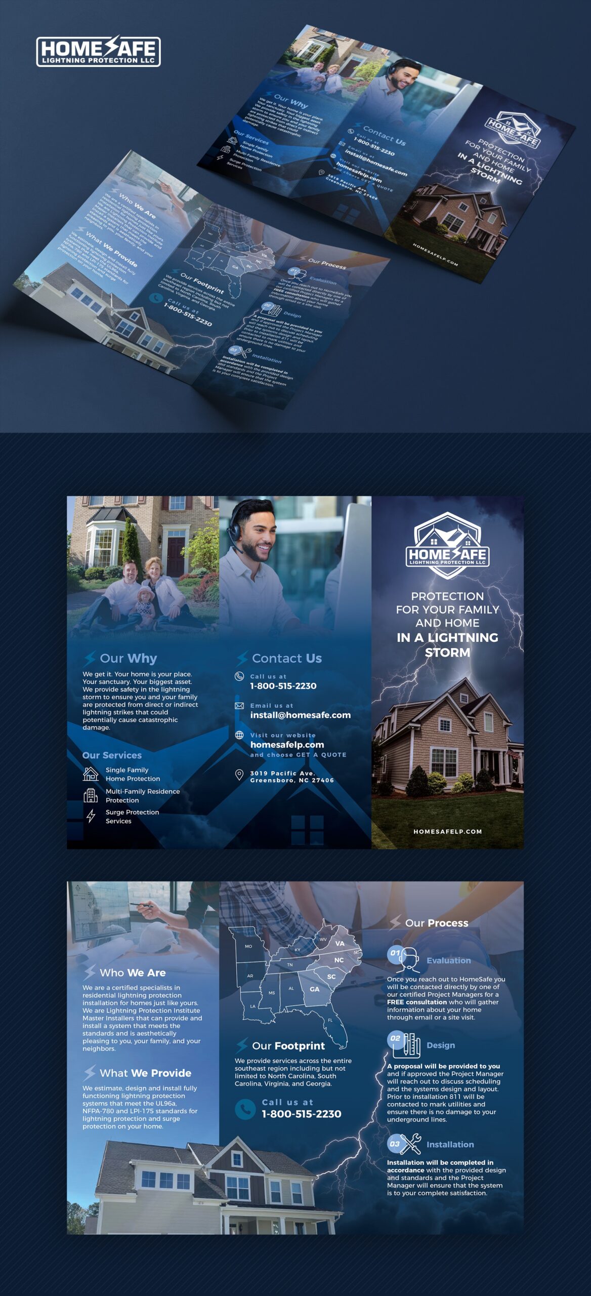 Tri Fold Brochure For Lightning Protection1